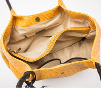GUNAS NEW YORK Handbag Naomi - Yellow Vegan Leather Tote Bag