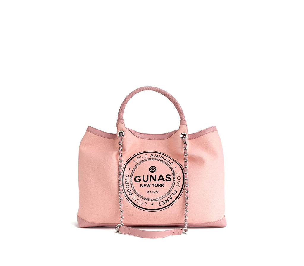 GUNAS NEW YORK Handbag RUTH - Light Pink Vegan Canvas Tote