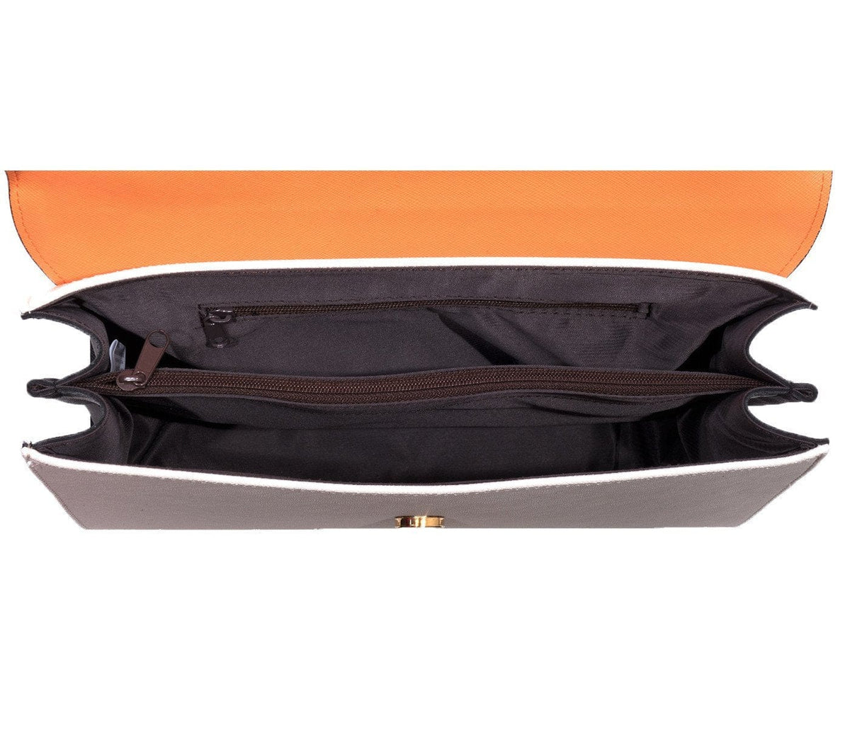 GUNAS NEW YORK Handbag SIMONE - Black Vegan Leather Handbag