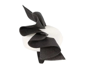 Himelhoch's Department Store Women's Hat White/Black White & Black Fascinator By Fillies Collection