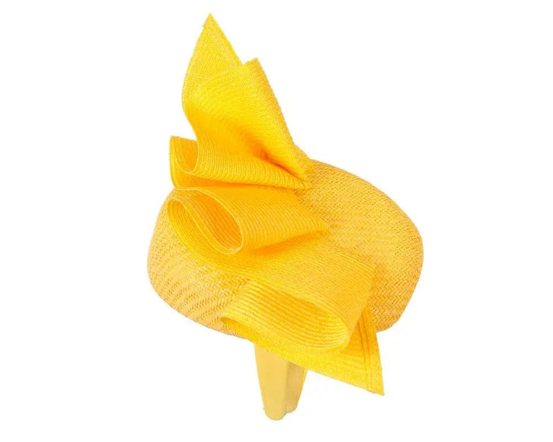 Himelhoch's Department Store Women's Hat Yellow Yellow Fascinator By Fillies Collection