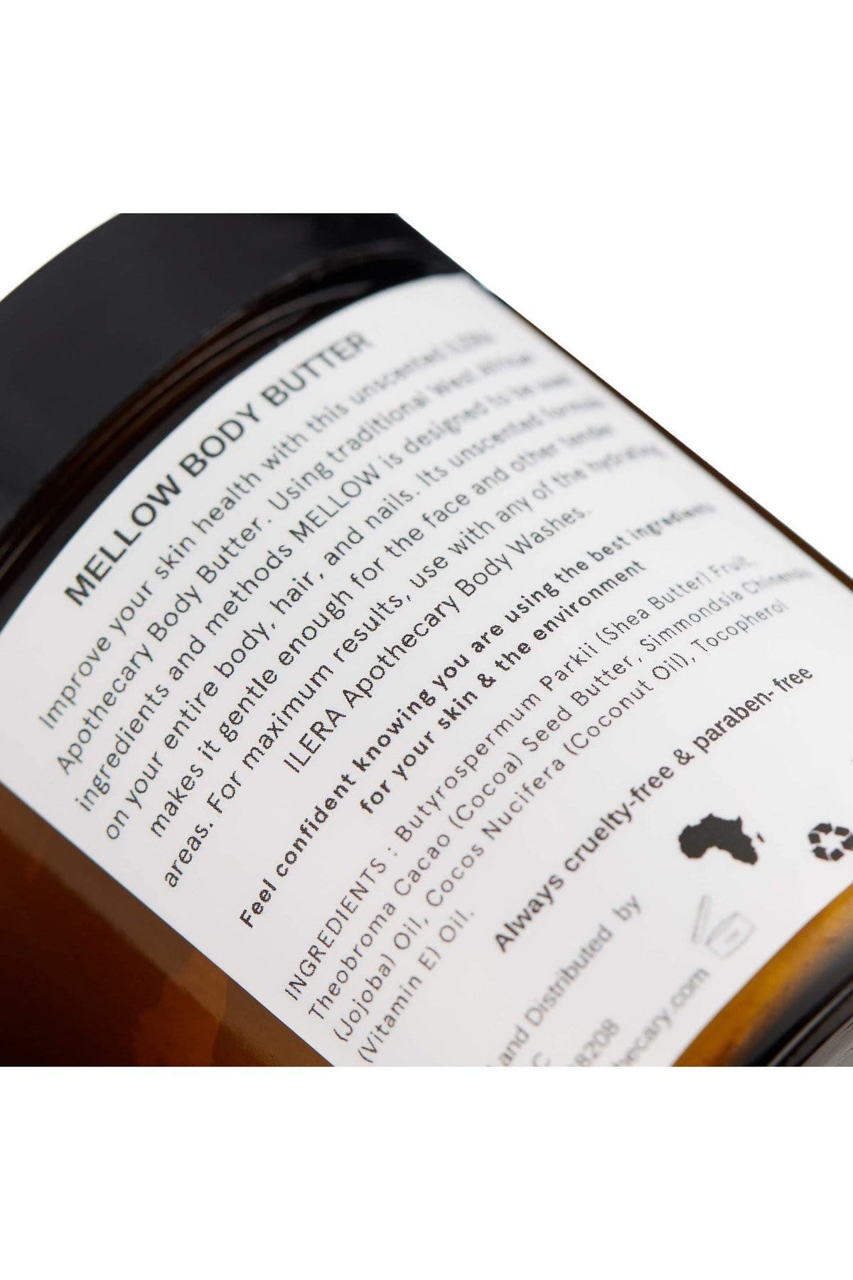 Ilera Apothecary BODY BUTTER 8oz Ilera Apothecary Mellow Moisturizing Body Butter