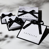 Latelita London Jewelry & Accessories - Bracelets & Bangles - Cuff Bracelets Ruby Cufflink Oxidised Silver Champagne Diamonds | LATELITA
