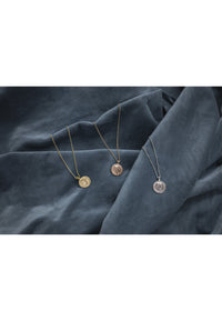 Latelita London Jewelry & Accessories - Necklaces & Pendants Roman Coin Pendant Necklace Rosegold | LATELITA
