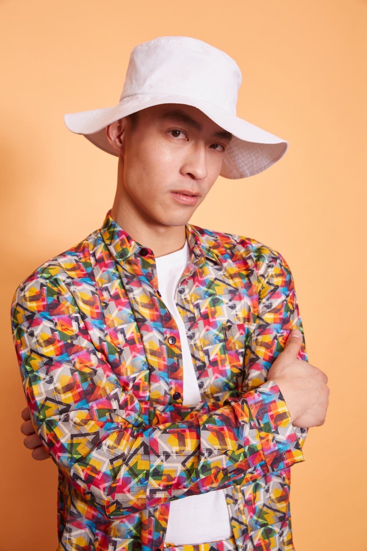 Lavanya Coodly Hats Default Title / White Lavanya Coodly Men's or Women's Jordan White Linen Cap
