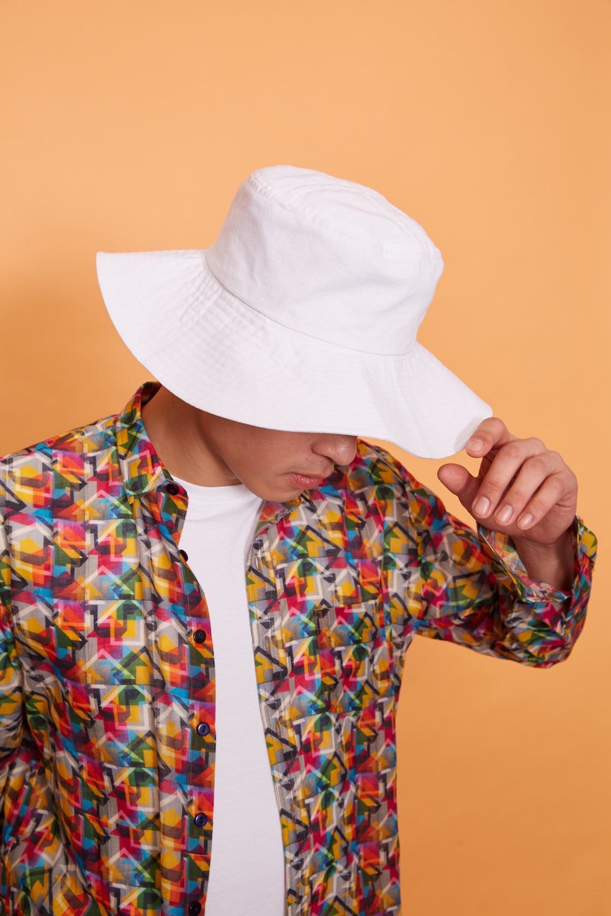 Lavanya Coodly Hats Default Title / White Lavanya Coodly Men's or Women's Jordan White Linen Cap