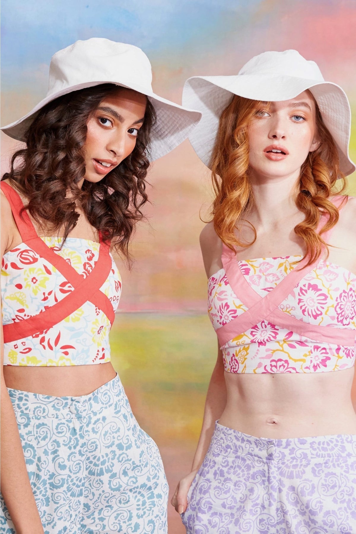 Lavanya Coodly Hats Default Title / White Lavanya Coodly Men's or Women's Jordan White Linen Cap