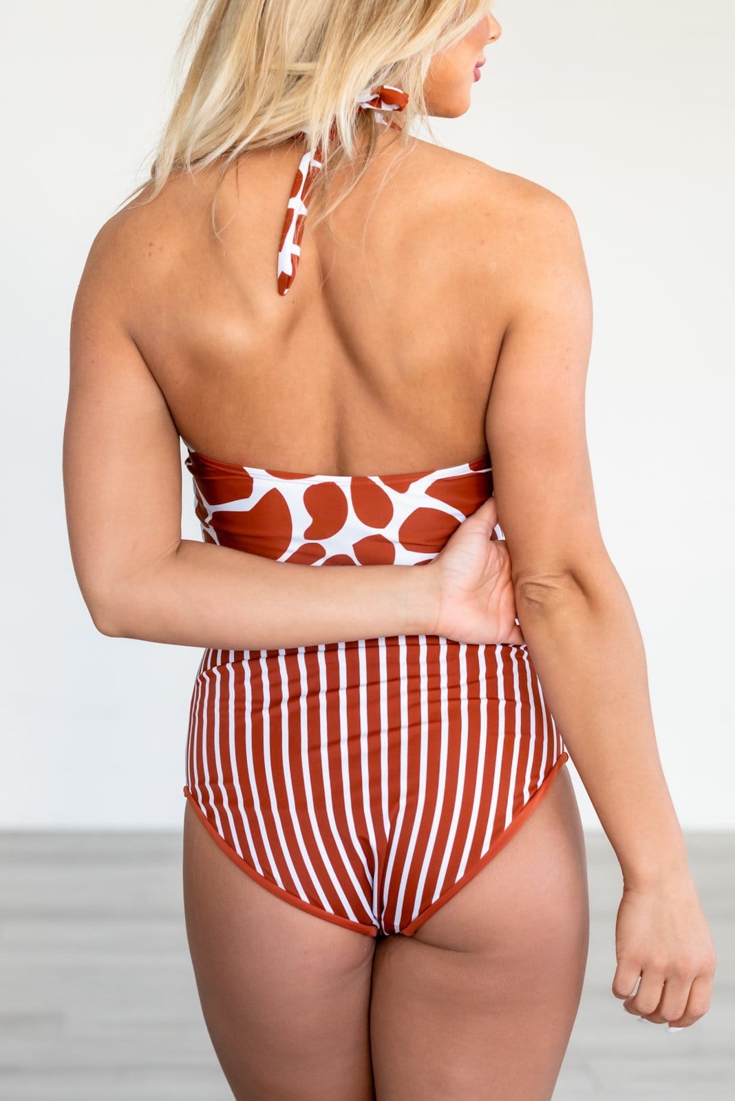 Living Free Beauty Women's Fashion - Women's Clothing Sienna/Stripe High Rise Reversible Bottoms | LFB