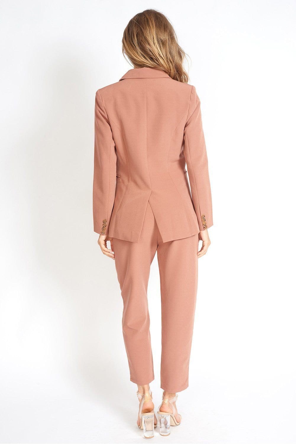M.USE Apparel & Accessories > Clothing > Outerwear > Coats & Jackets M.USE Business Babe 90s Fit Double Breasted Blazer