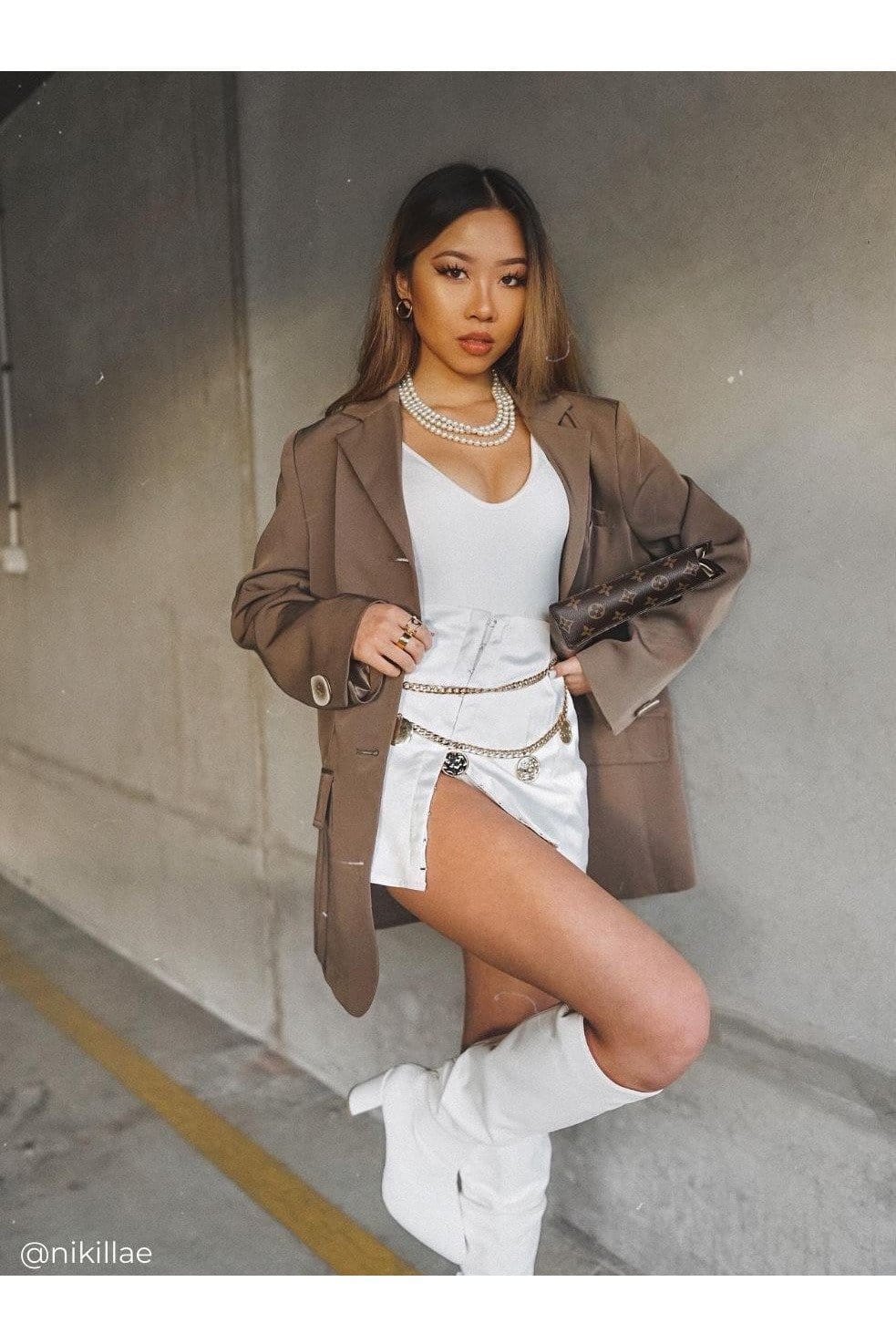 M.USE Apparel & Accessories > Clothing > Outerwear > Coats & Jackets M.USE Take Me Seriously Oversized Blazer