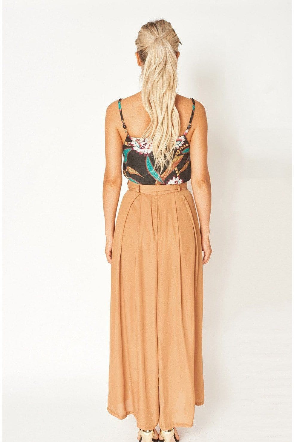 M.USE Apparel & Accessories > Clothing > Pants M.USE Alessandra Wide Leg Slit Pants