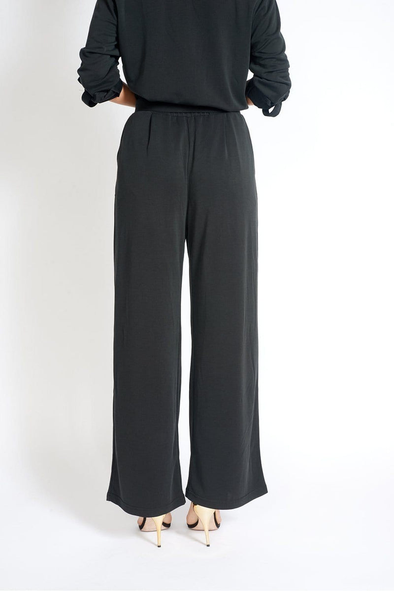M.USE Apparel & Accessories > Clothing > Pants M.USE Office Day Easy Black Wide Leg Pants