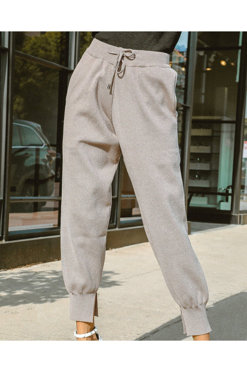 M.USE Apparel & Accessories > Clothing > Pants S / Camel M.USE Paloma Tapered Joggers