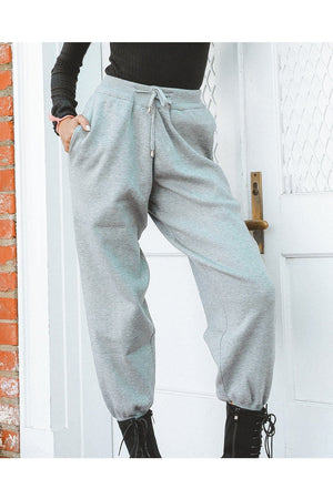 M.USE Apparel & Accessories > Clothing > Pants S / Grey M.USE Paloma Tapered Joggers