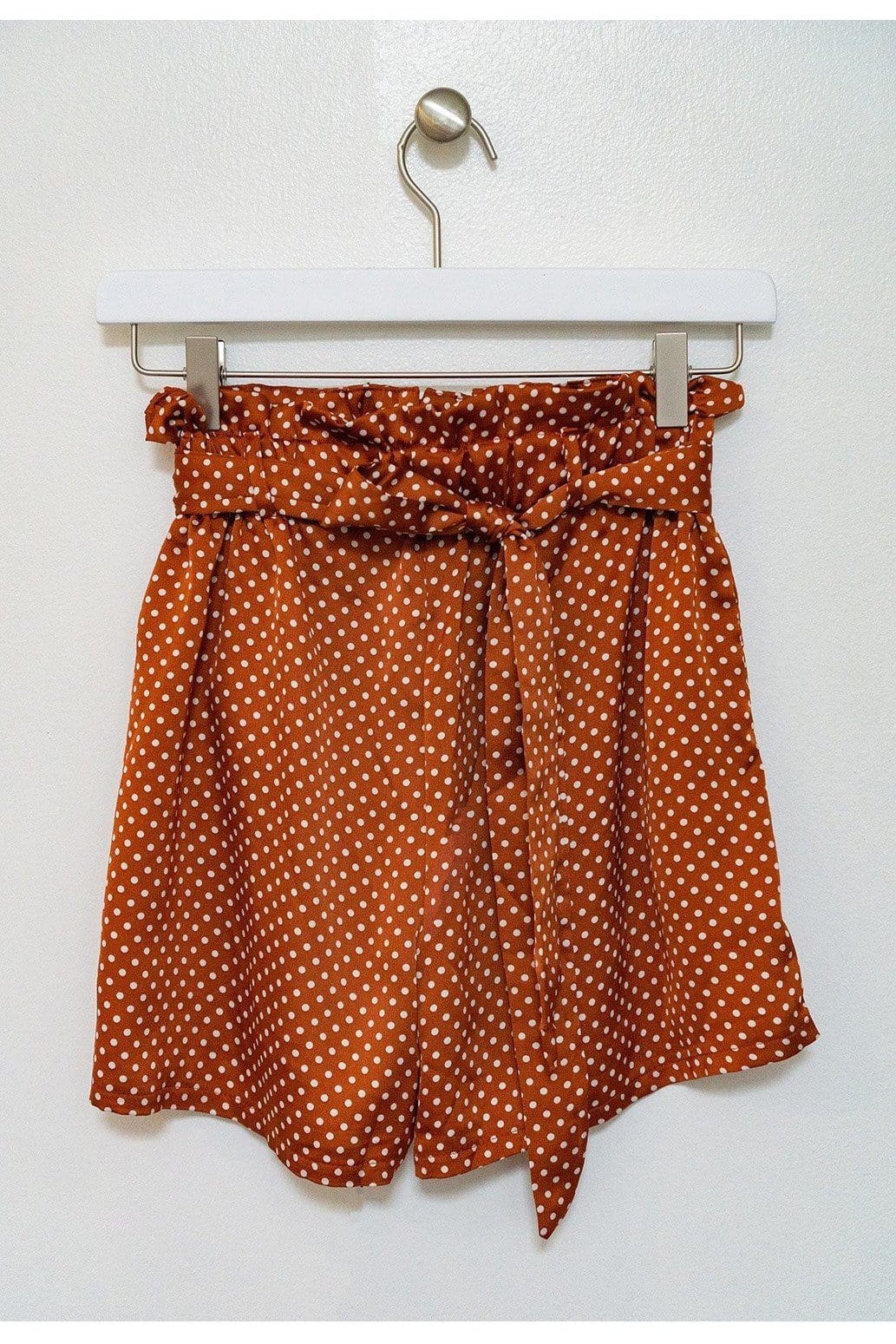 M.USE Apparel & Accessories > Clothing > Shorts M.USE Cloth Patterned Cinch Waist Shorts