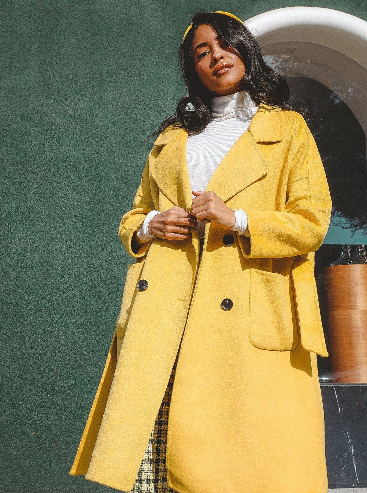 M.USE Clothing Serena Double Breasted Trench Coat | M.USE