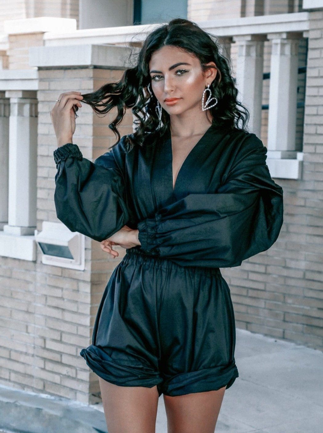 M.USE Women's Jumpsuits & Rompers M.USE The Right Puff Romper