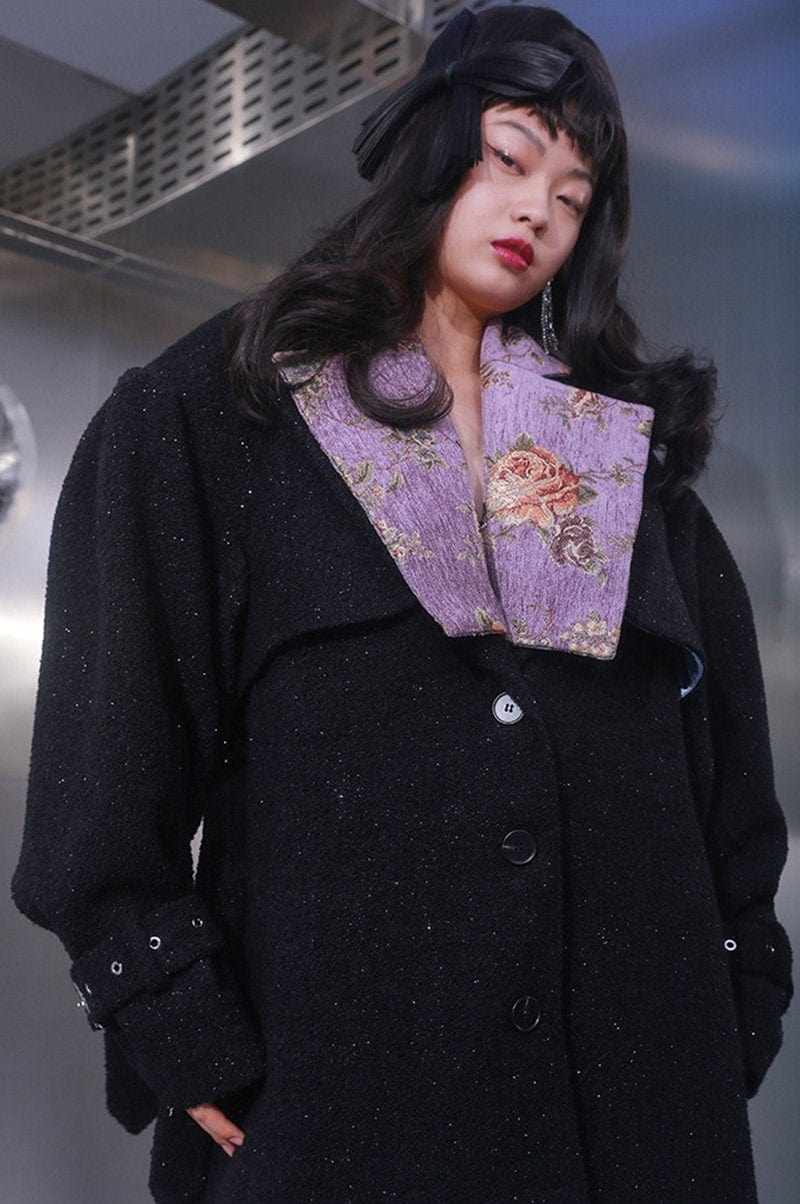 Marigoldshadows Women's Fashion - Women's Clothing - Jackets & Coats - Trench Coats Hiromasa Loose Long Sleeve Coat | Marigoldshadows