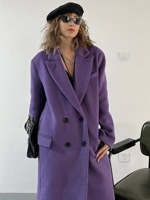 marigoldshadows Women's Outerwear Pera Purple Parka