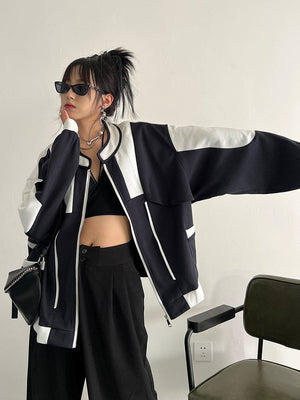 marigoldshadows Women's Outerwear Ryozo Contrast Jacket