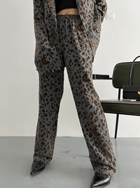 marigoldshadows Women's Pants & Trousers Panta Leopard Print Pants