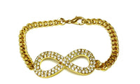MINU Jewels Bracelet Gold INFINITY BRACELETS - Colors Available