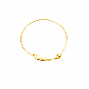 MINU Jewels Bracelet Gold Sela Bangle