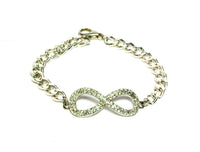 MINU Jewels Bracelet Silver INFINITY BRACELETS - Colors Available