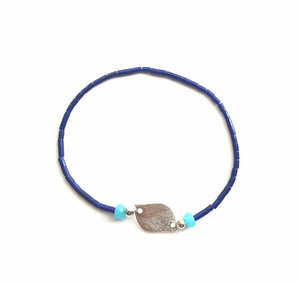 MINU Jewels Bracelet Silver Lapis Sashet Bracelets