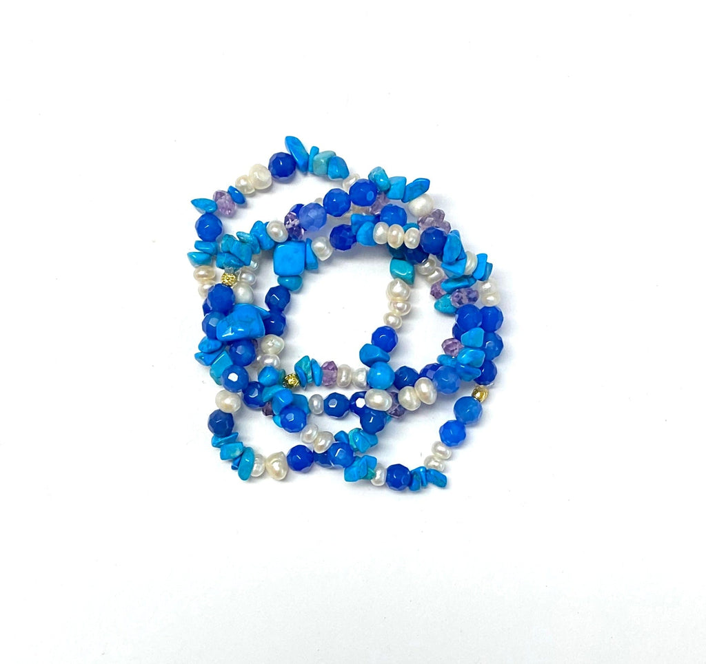 MINU Jewels Bracelet Women's Blue Sea Stone Bracelets | MINU