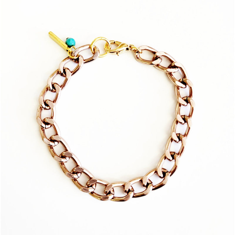 MINU Jewels Bracelet Women's Rose Gold Chain Bracelet | MINU