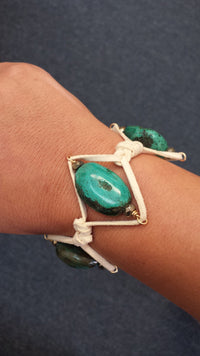 MINU Jewels Bracelets Suede Turquoise Bracelet