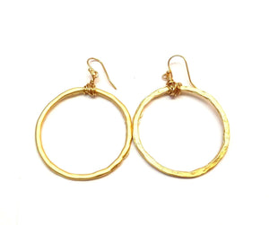 MINU Jewels Earrings Gold Hoops