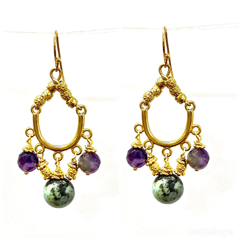 MINU Jewels Earrings Lilac Earrings