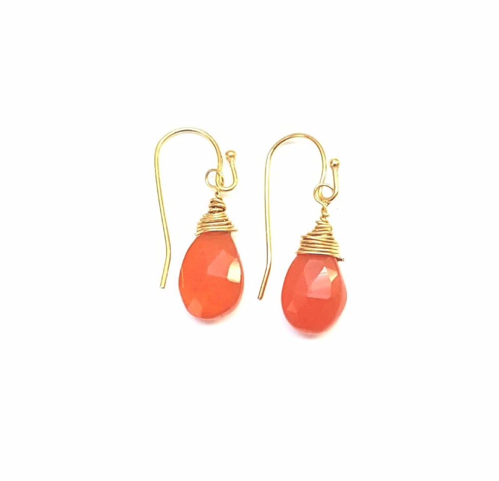 MINU Jewels Earrings Orange Drops