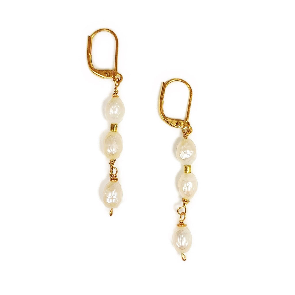 MINU Jewels Earrings Pearl Rainfall Earrings