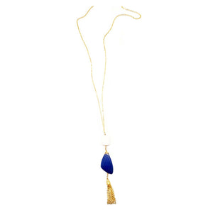 MINU Jewels Necklace Gold Lapis Jojo