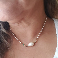 MINU Jewels Necklace Perlia Blanca Necklace