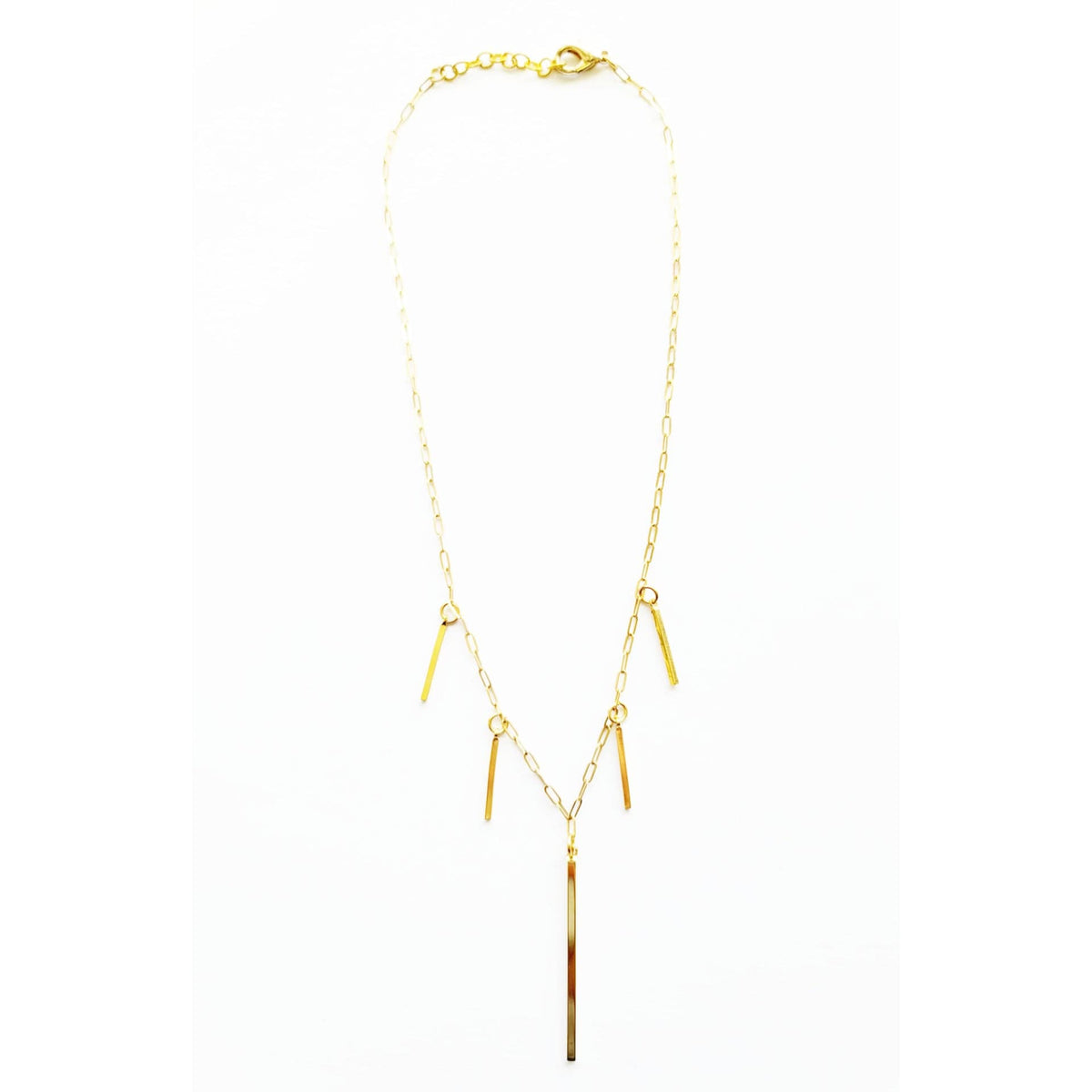 MINU Jewels Necklace Women's Gold Plated Bar Necklace | MINU