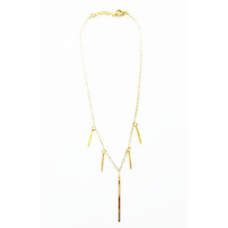 MINU Jewels Necklace Women's Gold Plated Bar Necklace | MINU