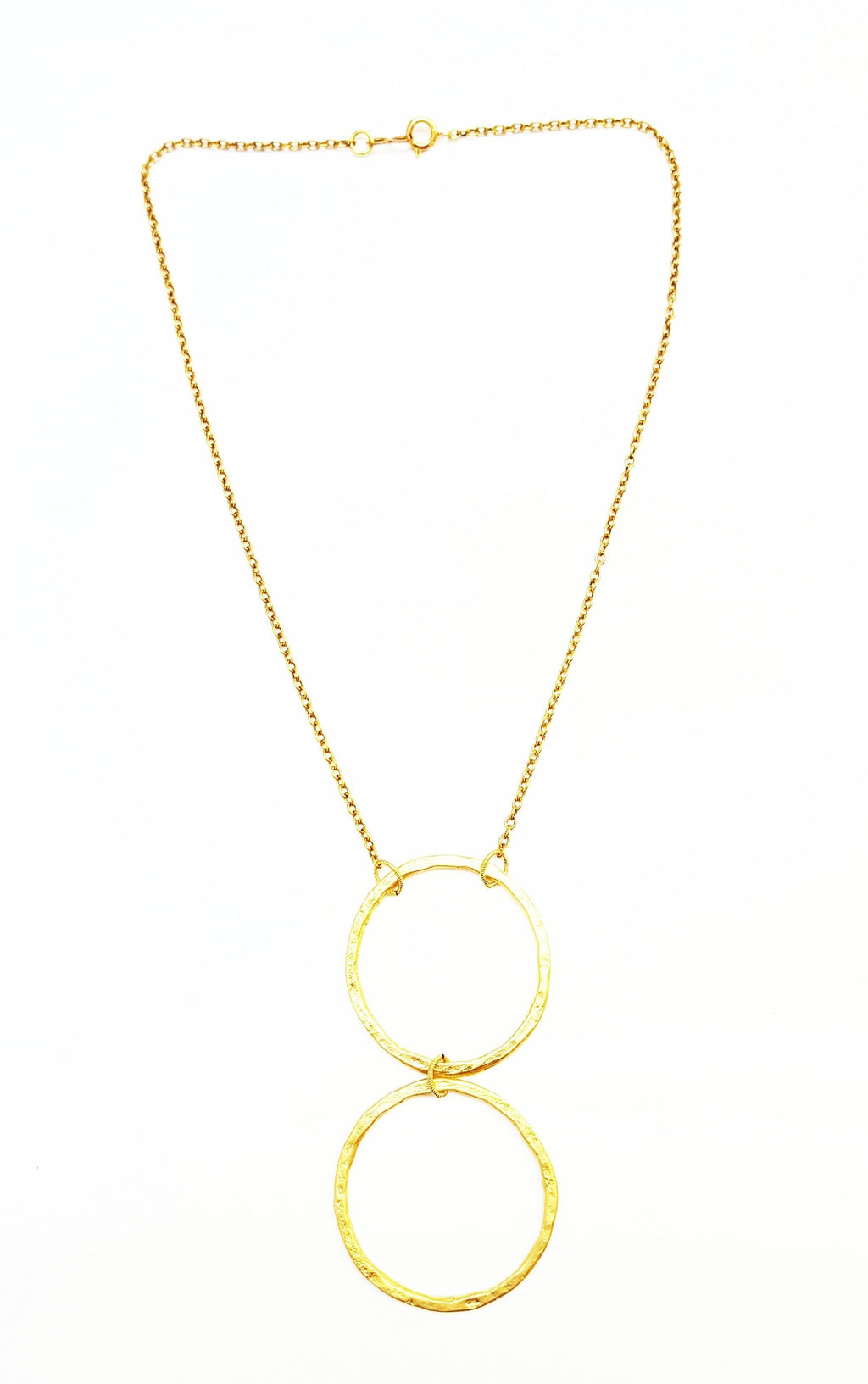 MINU Jewels Necklaces Gold Circles Necklace