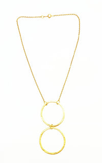 MINU Jewels Necklaces Gold Circles Necklace