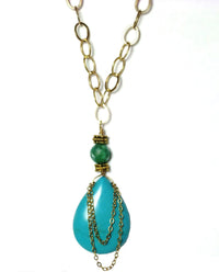 MINU Jewels Necklaces Turquoise Drop Necklace