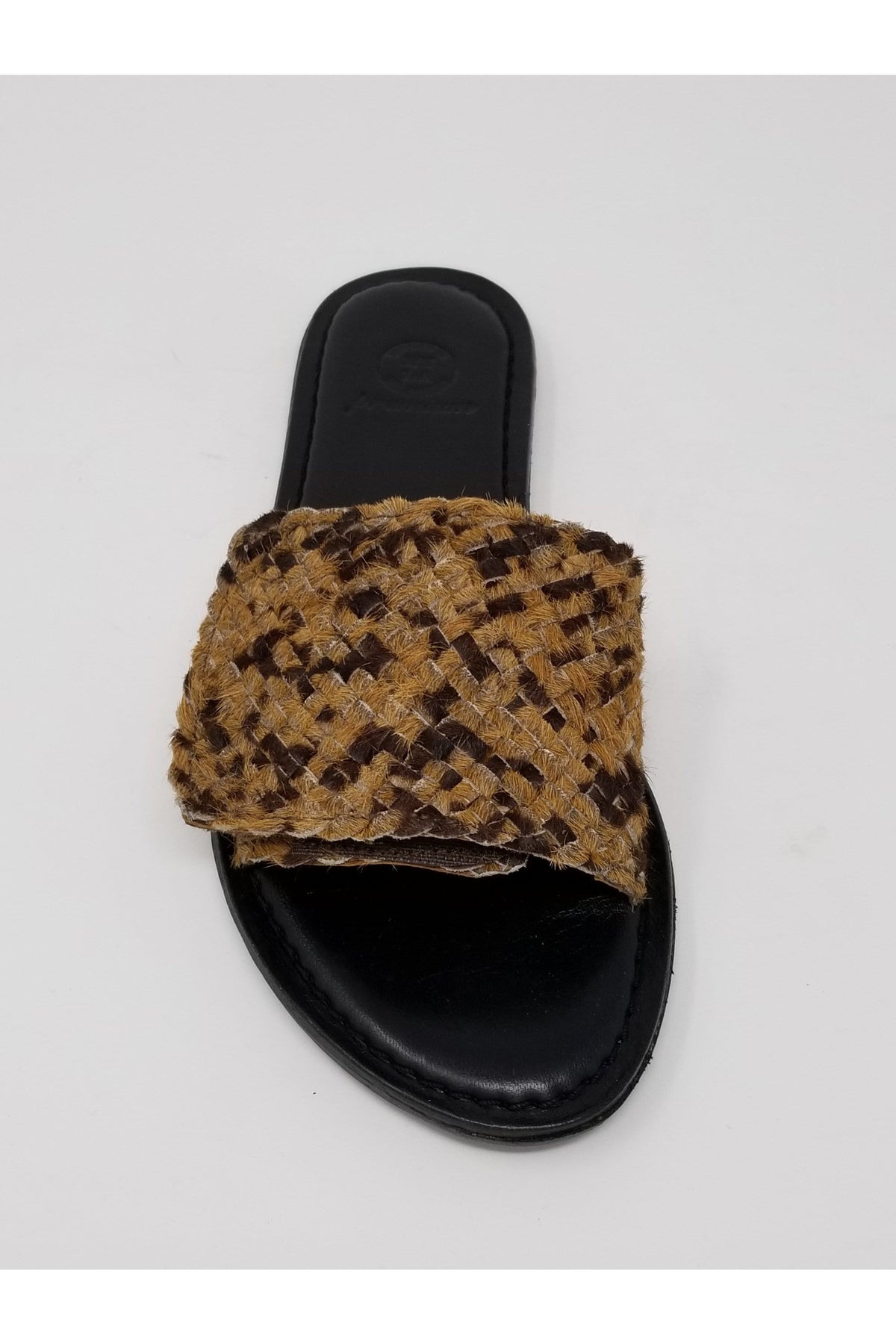 N.Y.L.A. SHOES SANDAL N.Y.L.A. Shoes Women's Avalon Full Woven Upper Mules in Black, Brown, Cheetah, or Natural Snake Print