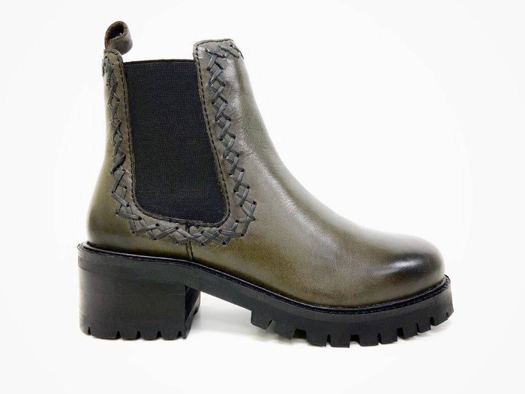 oobash Boot Fiera Olive Stacked Chelsea