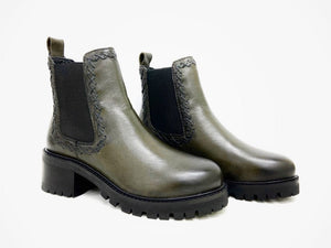 oobash Boot Fiera Olive Stacked Chelsea