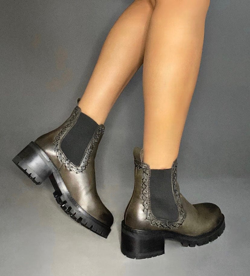 oobash Boot Fiera Olive Stacked Chelsea