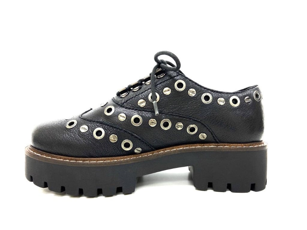 oobash Shoes Lucy Black 1990's Lace up Shoe