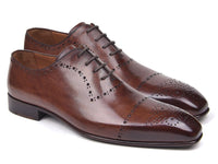 PAUL PARKMAN Paul Parkman Brown Classic Brogues (ID#ZLS11BRW)