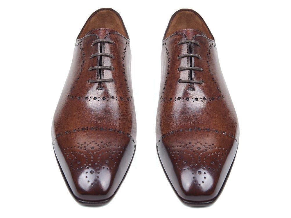 PAUL PARKMAN Paul Parkman Brown Classic Brogues (ID#ZLS11BRW)